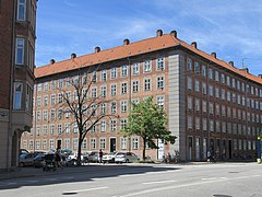 Edificio de apartamentos Hornbækhus (1923) de Kay Frisker