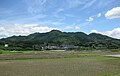 藺牟田池を囲む藺牟田火山