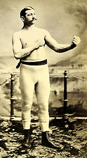 19世紀末に米国チャンピオンだったジョン・L・サリバン