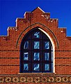 Stained glass window for the former Lavers and Barraud Building, Endell Street, 1981