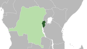 Localização de Ruanda-Urundi