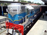 Class M2 No. 628 - Kankasanthurai at Matara Railway Station.