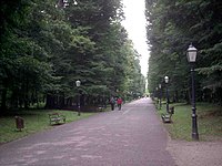 Maksimir-Park, Eingangsweg