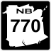 Route 770 marker