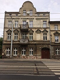 Main elevation from the street