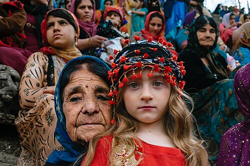 Kurds celebrating Newroz