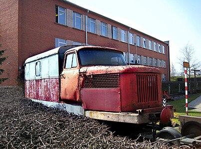 Узкоколейная автомотриса (автодрезина)