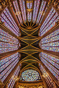 Vaults of the upper chapel