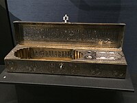 Pen-box, 1230-1250, Mosul. British Museum