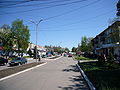 Calles del centro de Ternivka