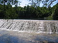 Upstream one can find several more smaller waterfalls