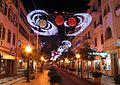 Decorações de Natal na Rua Fernão de Ornelas