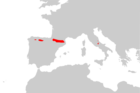 Aire de répartition de l'Isard