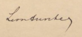 signature de Léon Auscher