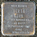 Stolperstein für Berta Kohn (Bobstraße 2)