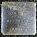 Stolperstein für Martha Kanter (Kleiner Griechenmarkt 61/63)