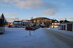 Centre of Strážné