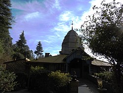 Radha Krishna Temple at Mirtola Ashram