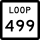 State Highway Loop 499 marker