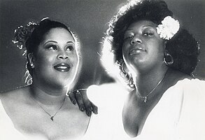 Martha Wash (left) and Izora Armstead c. 1980