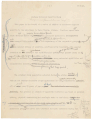 Draft report of study results up to 1949, page 1