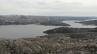 Vue de Petchenga depuis Liinakhamari