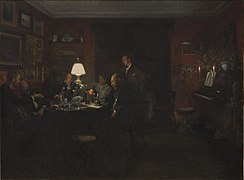 Discuție de seară (1886)