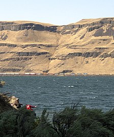 View to the west across the Wallula Gap