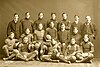 Team photograph depicting the members of the 1902 University of Michigan football team