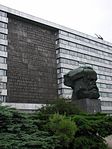 Karl-Marx-monumentet i Karl-Marx-Stadt (dagens Chemnitz)