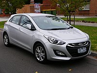 Hyundai i30 five-door (front; first facelift)