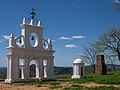 Bell gable at the Reina de los Ángeles chapel