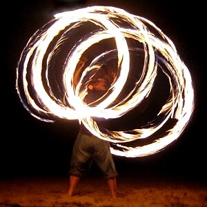 Fire performance, by Haloeffect (edited by Blaise Frazier)