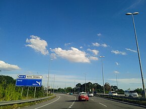 Bangi Dengkil Interchange (Exit 9) Southbound View (220730) 1.jpg