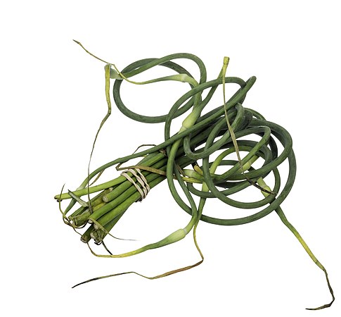 Garlic scapes