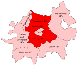 Position within Isle of Ely