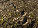 Fossilised human footprints at Ciampate del Diavolo