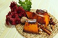 Image 90Baked pumpkin with powdered sugar and cinnamon (from Culture of Romania)