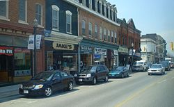 Downtown Bowmanville in 2007