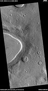 Layered deposit in craters, as seen by HiRISE under HiWish program