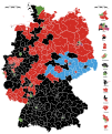 Parti en tête par circonscription.