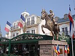 Statue équestre de Jeanne d'Arc (Rust)