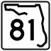 State Road 81 marker