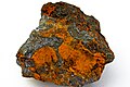 Fe3+ in ochre orange coloured limonite and metallic galena