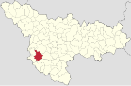 Location in Timiș County