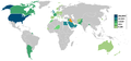 Map of Gulf War Coalition