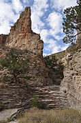 Hiker's Staircase, Guadalupe Mountains, Texas