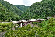 ホーム遠景（2018年8月）