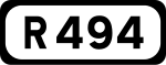 R494 road shield}}