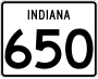 State Road 650 marker